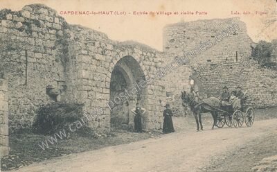 Carte postale ancienne Capdenac le Haut — Capdenac (Lot)