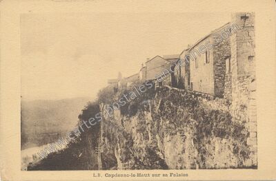 Carte postale ancienne Capdenac le Haut — Capdenac (Lot)