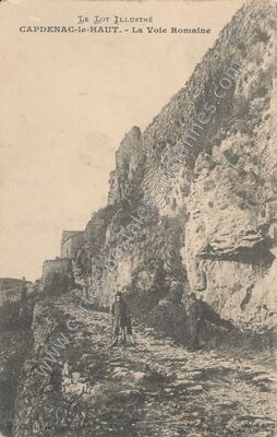 Carte postale ancienne Capdenac le Haut — Capdenac (Lot)