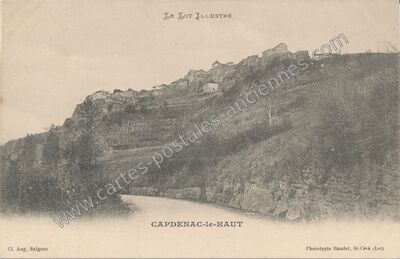 Carte postale ancienne Capdenac le Haut — Capdenac (Lot)