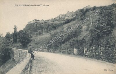 Carte postale ancienne Capdenac le Haut — Capdenac (Lot)