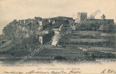 Carte postale ancienne Capdenac le Vieux — Capdenac (Lot)