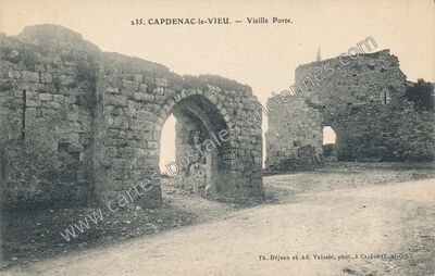 Carte postale ancienne Capdenac le Vieux — Capdenac (Lot)