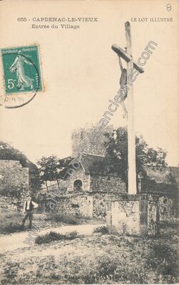 Carte postale ancienne Capdenac le Vieux — Capdenac (Lot)