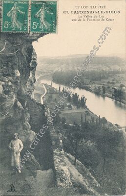 Carte postale ancienne Capdenac le Vieux — Capdenac (Lot)
