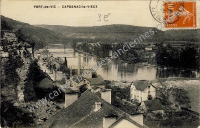Carte postale ancienne Capdenac le Vieux — Capdenac (Lot)