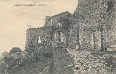 Carte postale ancienne Capdenac le Vieux — Capdenac (Lot)