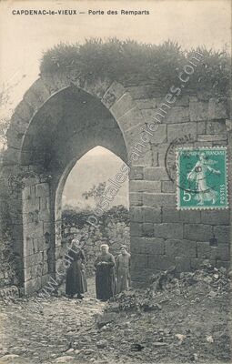 Carte postale ancienne Capdenac le Vieux — Capdenac (Lot)