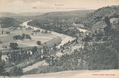 Carte postale ancienne Capdenac le Vieux — Capdenac (Lot)
