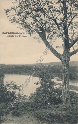 Carte postale ancienne Capdenac le Vieux — Capdenac (Lot)
