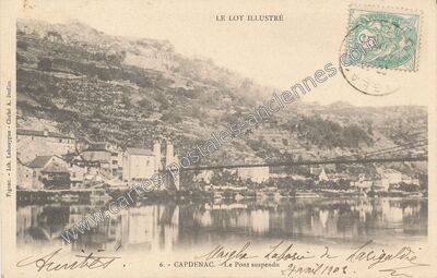 Carte postale ancienne Capdenac — Capdenac (Lot)