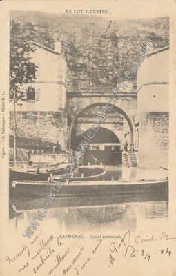 Carte postale ancienne LE LOT ILLUSTRÉ — Capdenac (Lot)