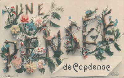 Carte postale ancienne De Capdenac — Capdenac (Lot)