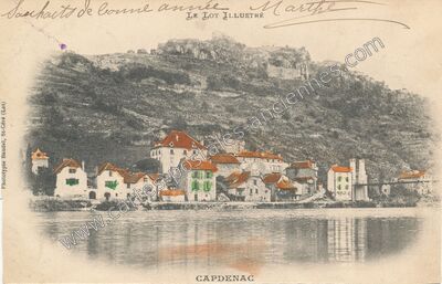 Carte postale ancienne Capdenac — Capdenac (Lot)