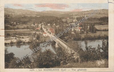 Carte postale ancienne La Madeleine — Capdenac (Lot)