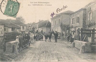 Carte postale ancienne Le Lot Pittoresque — Cardaillac (Lot)