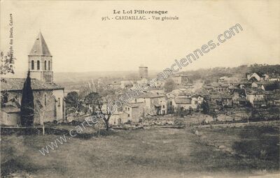Carte postale ancienne Le Lot Pittoresque — Cardaillac (Lot)