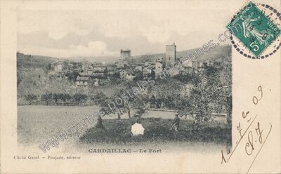 Carte postale ancienne Le Fort — Cardaillac (Lot)
