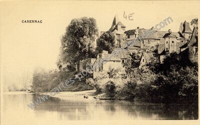 Carte postale ancienne Carennac — Carennac (Lot)