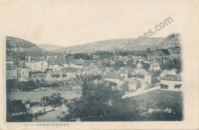 Carte postale ancienne Cenevieres — Cénevières (Lot)