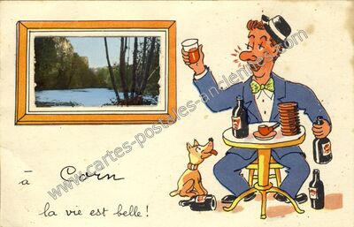 Carte postale ancienne Corn — Corn (Lot)