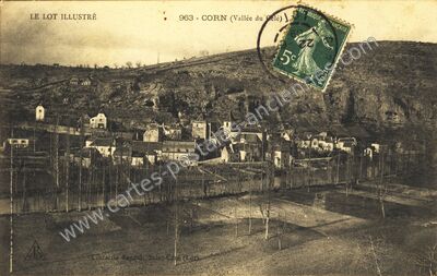 Carte postale ancienne Corn — Corn (Lot)