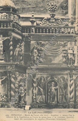 Carte postale ancienne Espagnac — Espagnac-Sainte-Eulalie (Lot)
