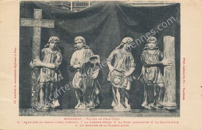 Carte postale ancienne Espagnac — Espagnac-Sainte-Eulalie (Lot)