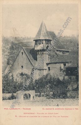 Carte postale ancienne Espagnac — Espagnac-Sainte-Eulalie (Lot)