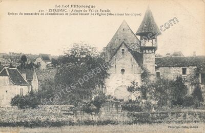 Carte postale ancienne Espagnac — Espagnac-Sainte-Eulalie (Lot)
