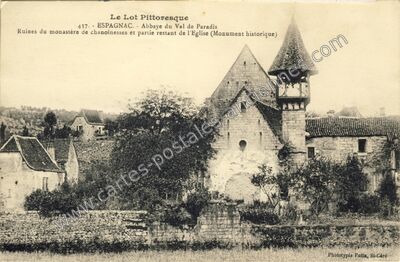 Carte postale ancienne Espagnac — Espagnac-Sainte-Eulalie (Lot)