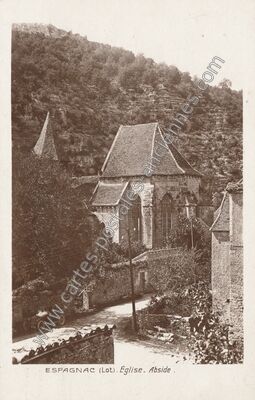 Carte postale ancienne Espagnac — Espagnac-Sainte-Eulalie (Lot)