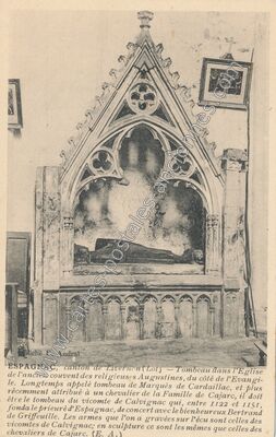 Carte postale ancienne Espagnac — Espagnac-Sainte-Eulalie (Lot)