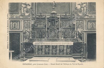 Carte postale ancienne Espagnac — Espagnac-Sainte-Eulalie (Lot)