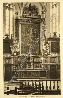 Carte postale ancienne Espagnac — Espagnac-Sainte-Eulalie (Lot)