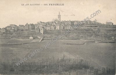 Carte postale ancienne Faycelles — Faycelles (Lot)