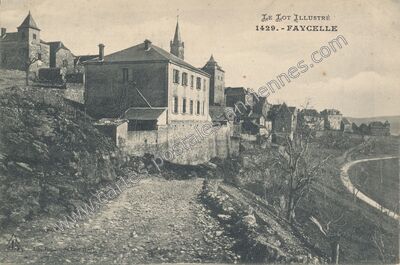 Carte postale ancienne Le Lot Illustré — Faycelles (Lot)