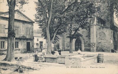 Carte postale ancienne Figeac — Figeac (Lot)