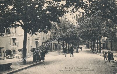 Carte postale ancienne Le Lot Pittoresque — Figeac (Lot)