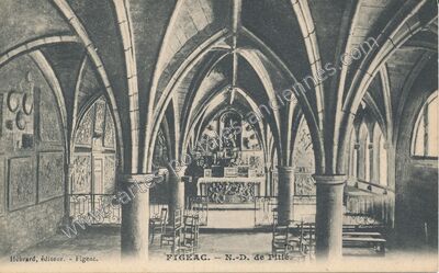 Carte postale ancienne N.-D. de Pitié — Figeac (Lot)
