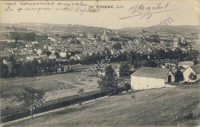 Carte postale ancienne Figeac — Figeac (Lot)