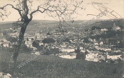 Carte postale ancienne Figeac — Figeac (Lot)