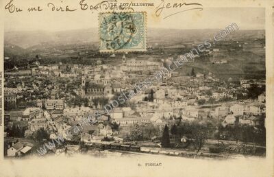 Carte postale ancienne Figeac — Figeac (Lot)