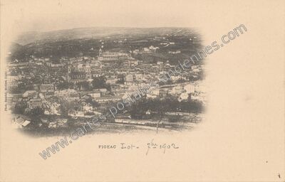 Carte postale ancienne Figeac — Figeac (Lot)