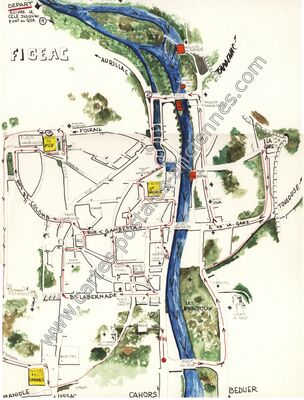 Carte postale ancienne Figeac — Figeac (Lot)