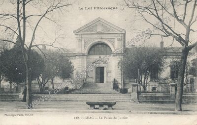 Carte postale ancienne Le Lot Pittoresque — Figeac (Lot)