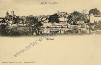 Carte postale ancienne Figeac — Figeac (Lot)