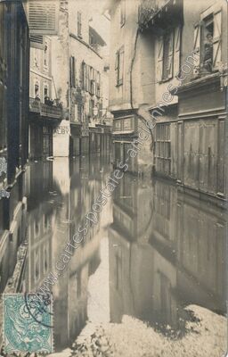 Carte postale ancienne MERCERIE ALBY — Figeac (Lot)