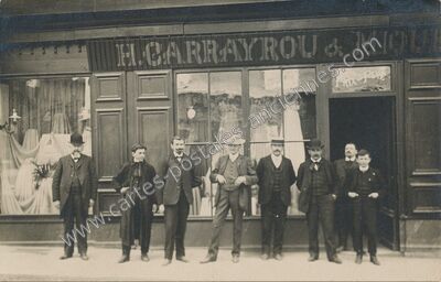 Carte postale ancienne H.CARRAROU & MIOL — Figeac (Lot)
