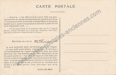 Carte postale ancienne Figeac — Figeac (Lot)